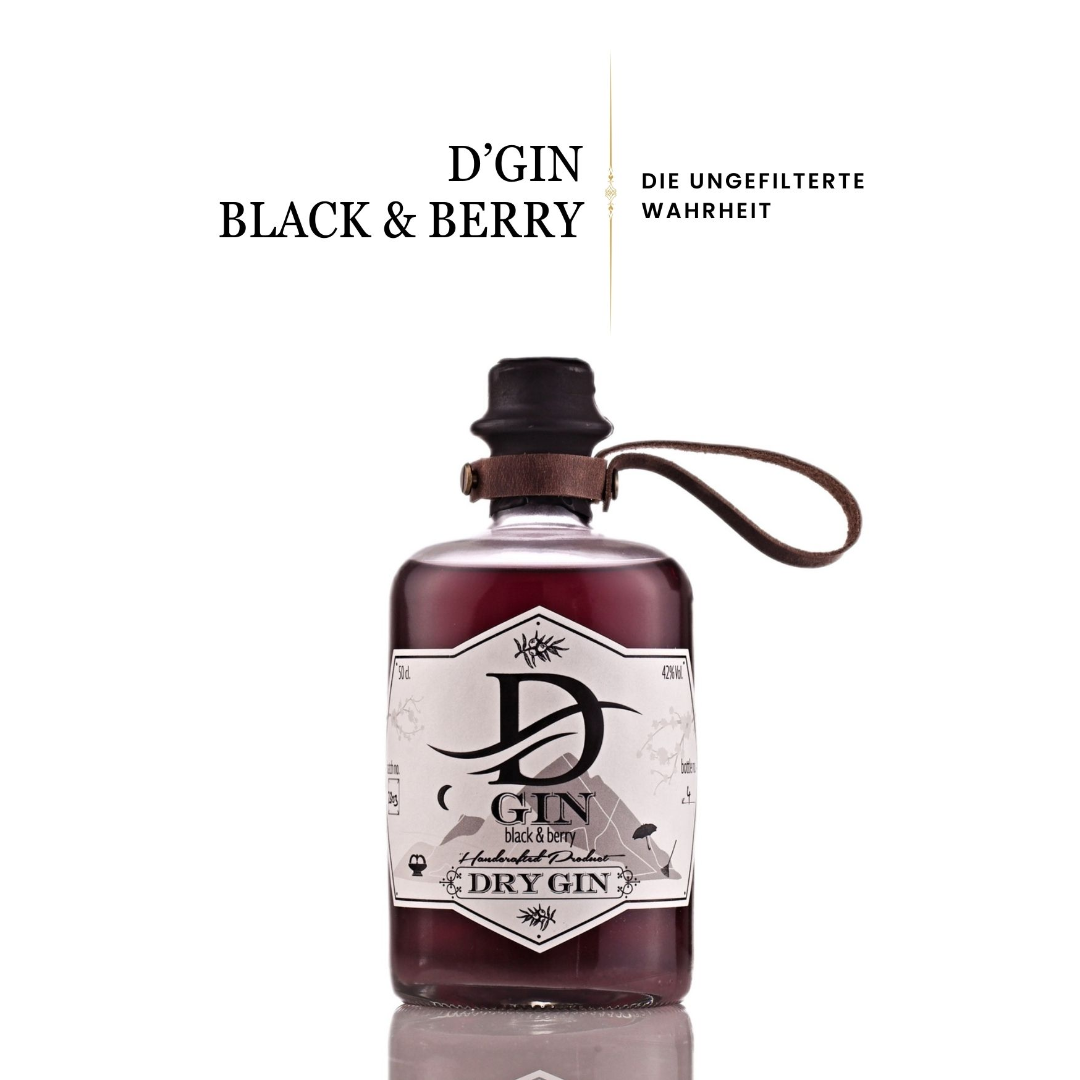 D' GIN Black & Berry - 42% vol.