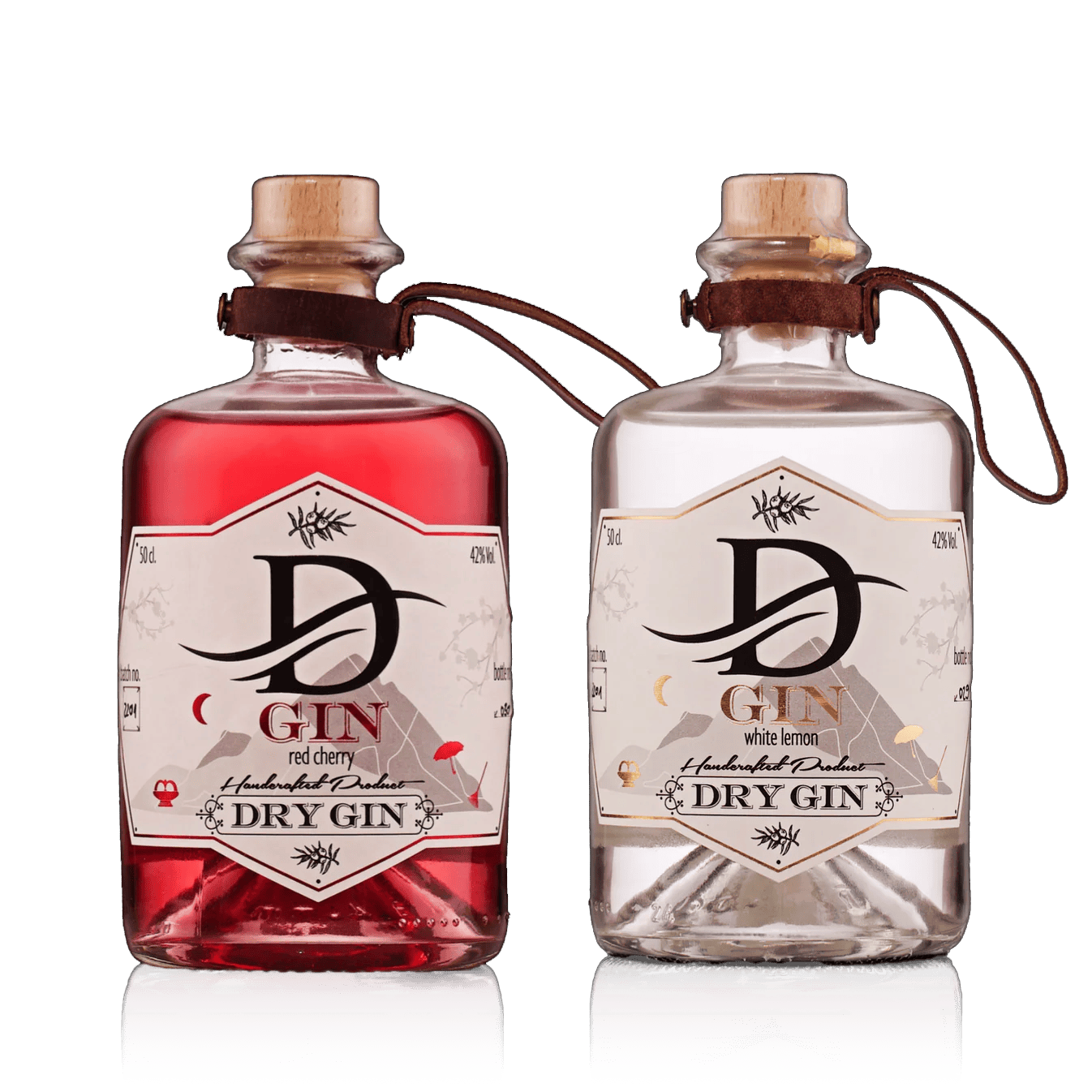 D‘ GIN Bundle RED Kirsch + WHITE Lemon