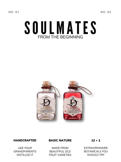 D‘ GIN Bundle RED Kirsch + WHITE Lemon