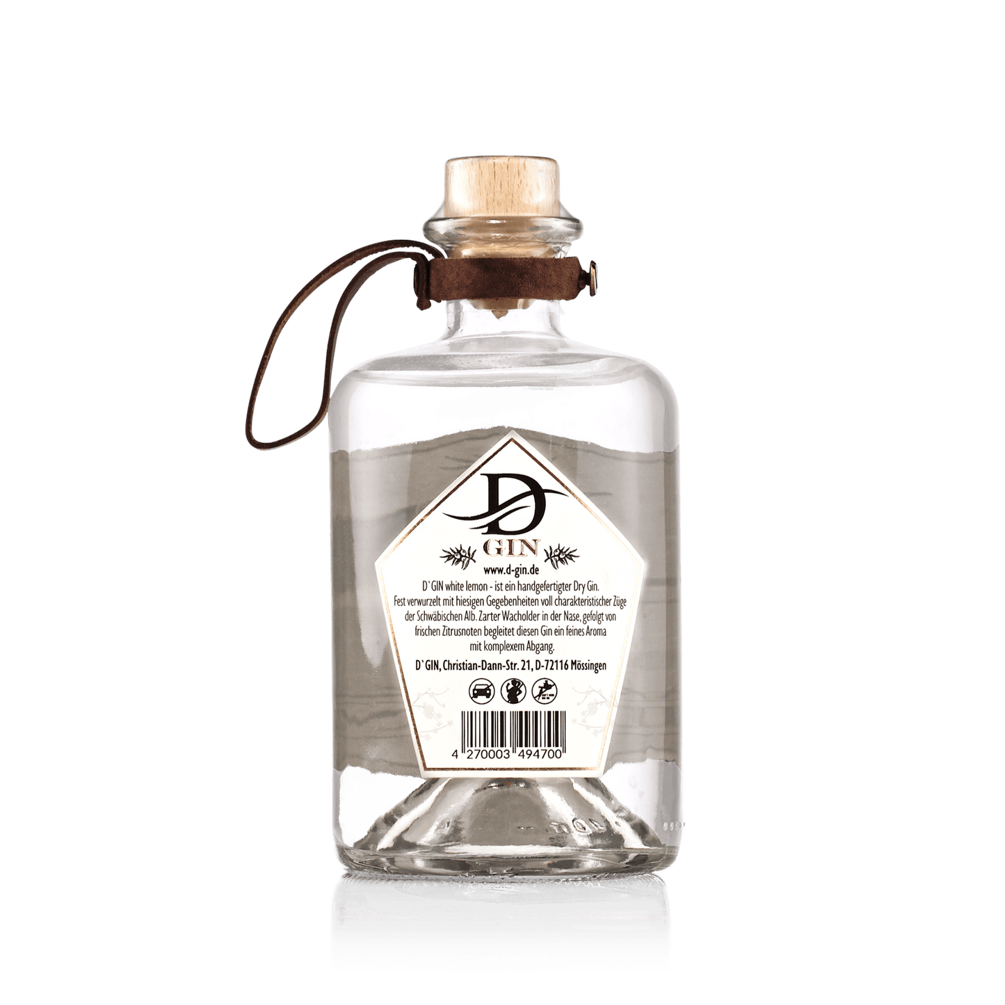 D‘ GIN WHITE Lemon