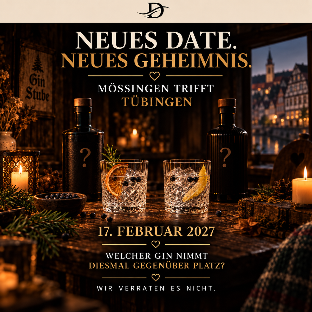 GIN BLIND DATE TÜBINGEN