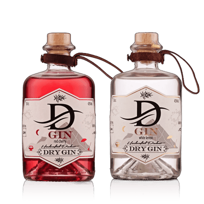 D‘ GIN Bundle RED Kirsch + WHITE Lemon
