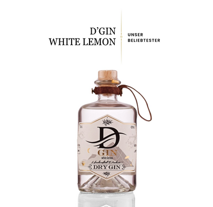 D‘ GIN WHITE Lemon - 42% vol.